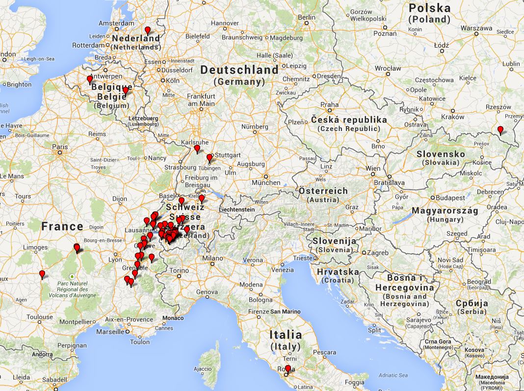 Origines des concurrents Origines des concurrents